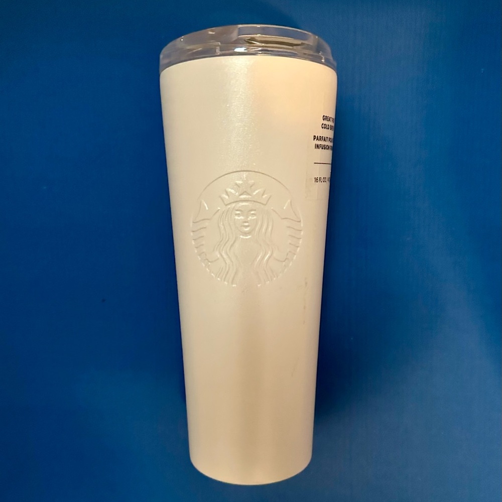 Starbucks White Tumbler
